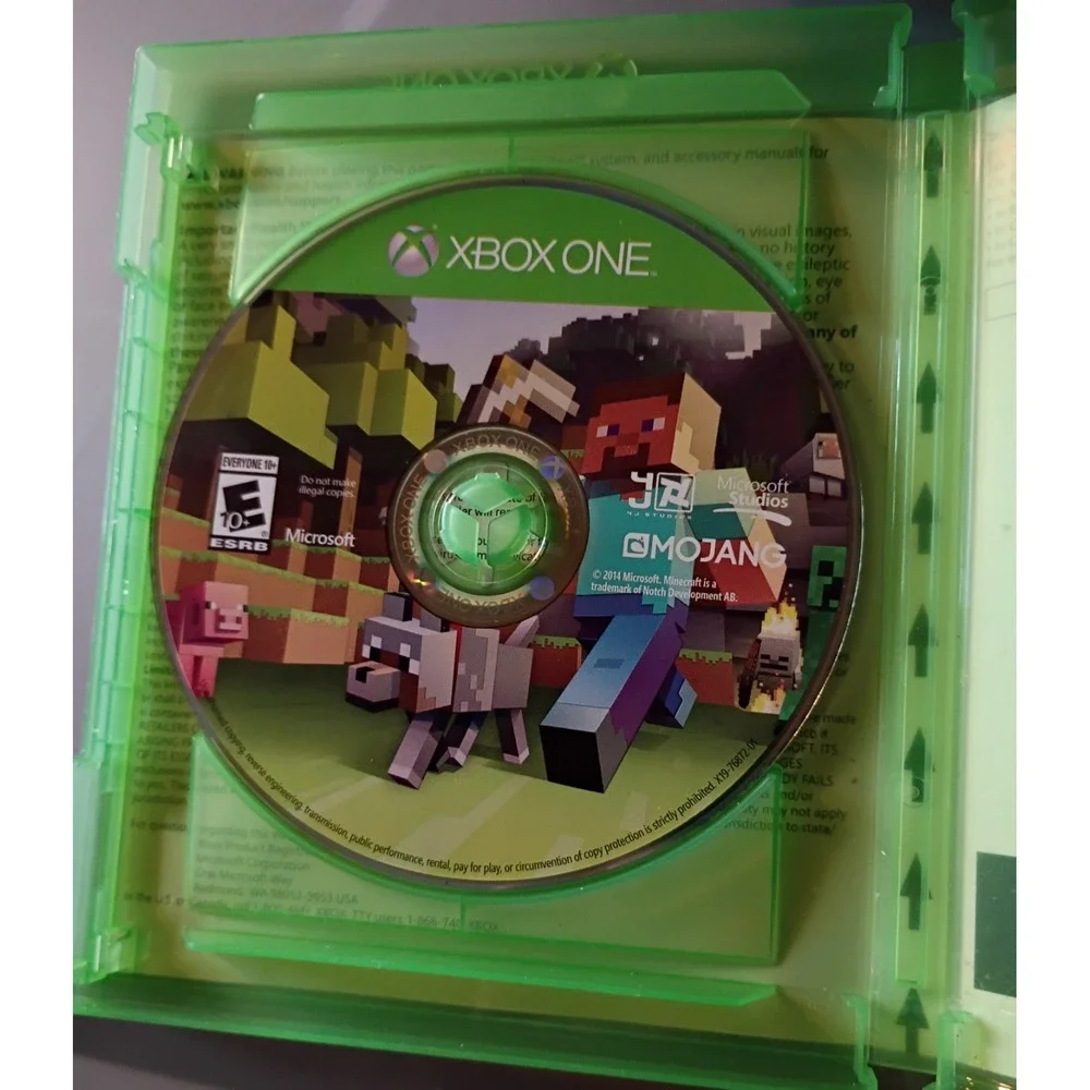 Microsoft Studios minecraft xbox